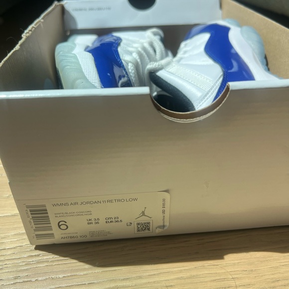 Women’s air Jordan 11 Retro Low Concord Sketch - Picture 7 of 10